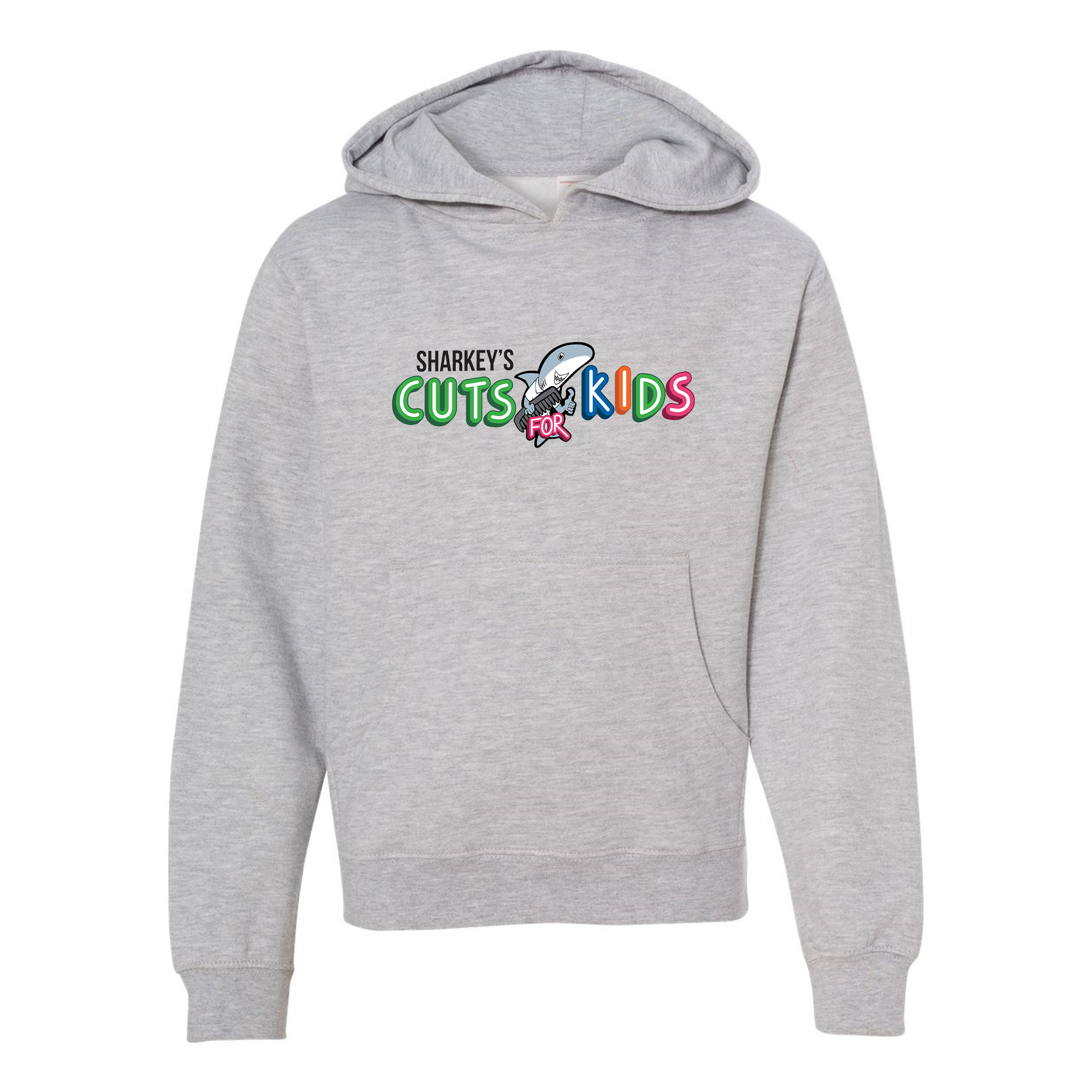 Independent Trading Co. Youth Midweight Hooded Pullover Sweatshirt 1