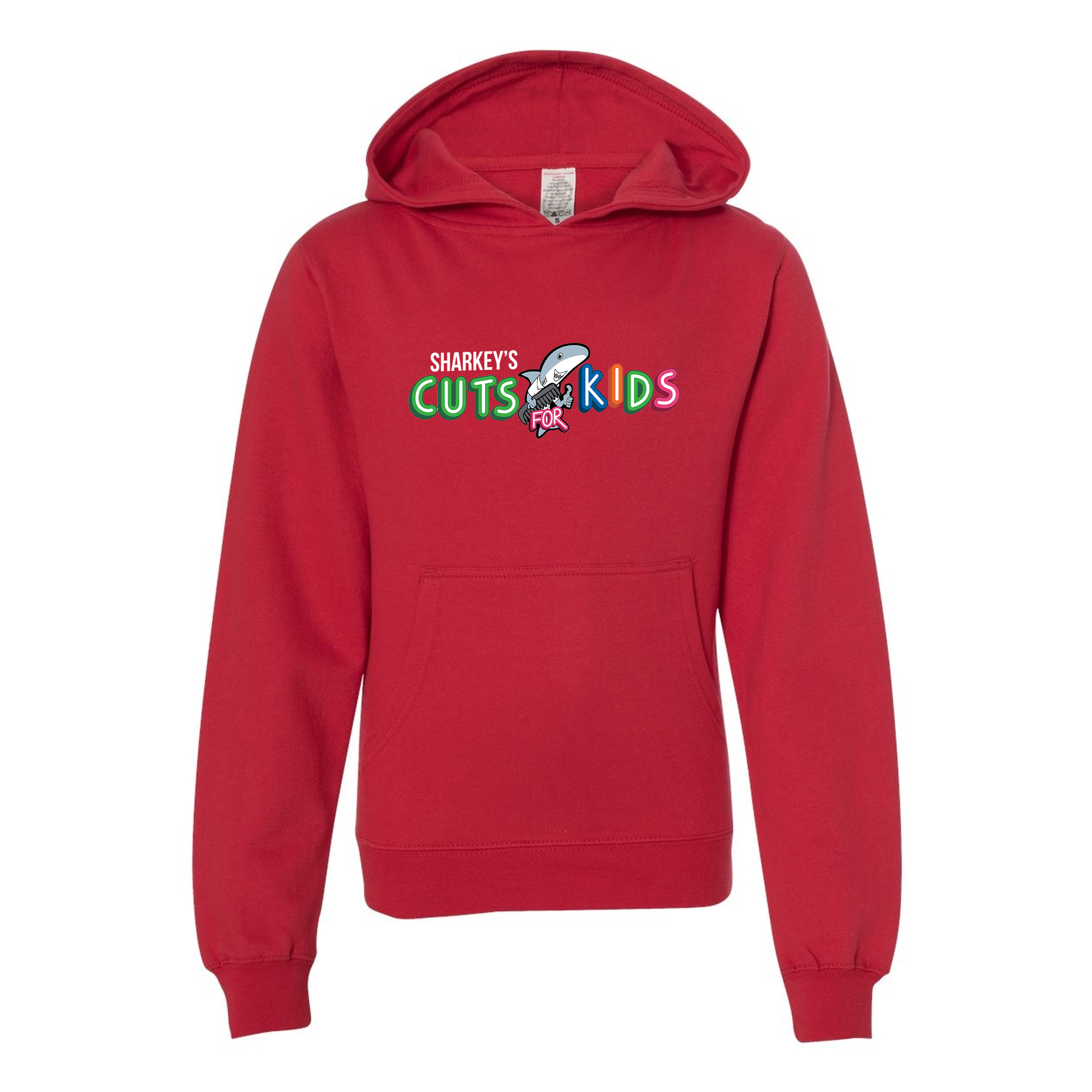 Independent Trading Co. Youth Midweight Hooded Pullover Sweatshirt 1