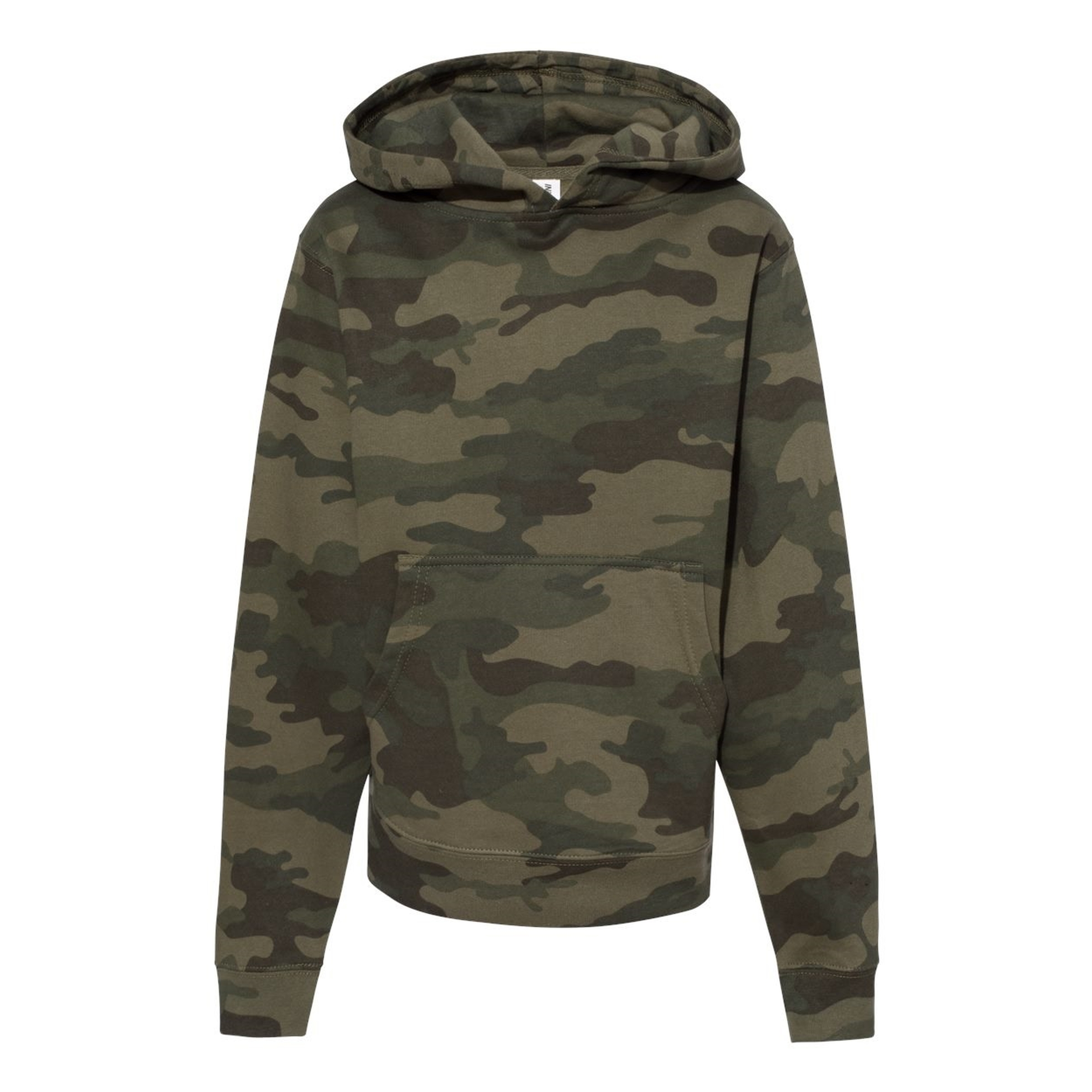 Independent Trading Co. Youth Midweight Hooded Pullover Sweatshirt 1