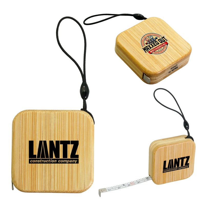 Bamboo Square Tape Measure 1 Bamboo Square Tape Measure 1