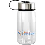 Metal Lanyard Lid 18 oz. Recycled Bottle - 4-color option Metal Lanyard Lid 18 oz. Recycled Bottle - 4-color option