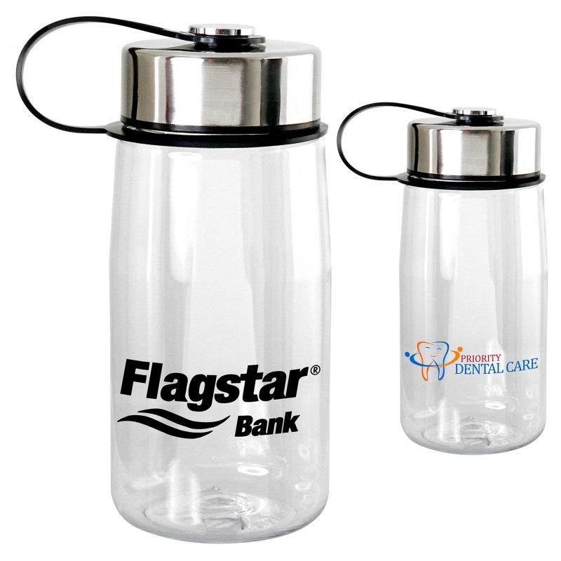 Metal Lanyard Lid 18 oz. Recycled Bottle 1 Metal Lanyard Lid 18 oz. Recycled Bottle 1