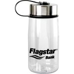 Metal Lanyard Lid 18 oz. Recycled Bottle - logo Metal Lanyard Lid 18 oz. Recycled Bottle - logo