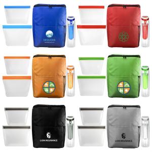 Sporty RPET Food Storage and Drink Set 1 Sporty RPET Food Storage and Drink Set 1