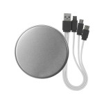 Aluminum 3-In-1 Cable Set - Silver Aluminum 3-In-1 Cable Set - Silver