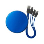 Aluminum 3-In-1 Cable Set - Blue Aluminum 3-In-1 Cable Set - Blue