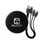 Aluminum 3-In-1 Cable Set - Black Aluminum 3-In-1 Cable Set - Black
