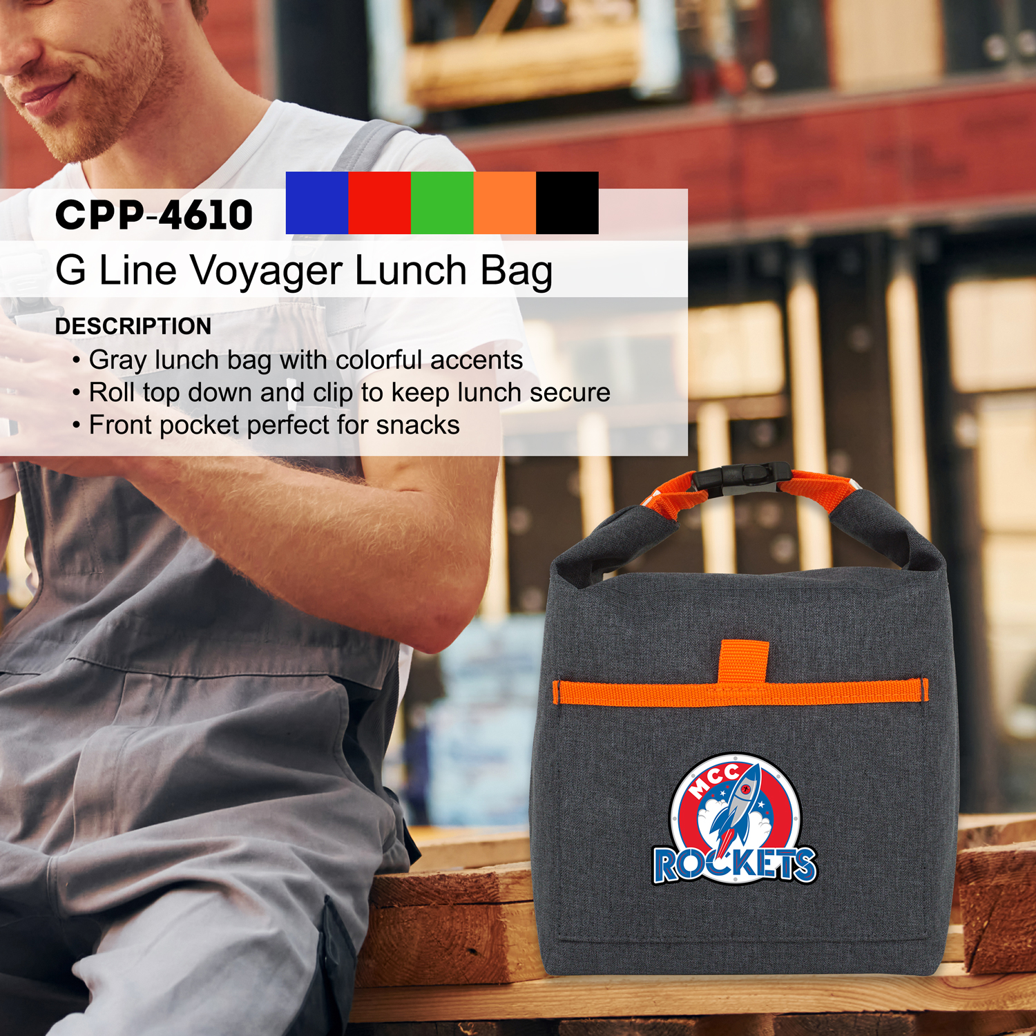 G Line Voyager Lunch Bag 1