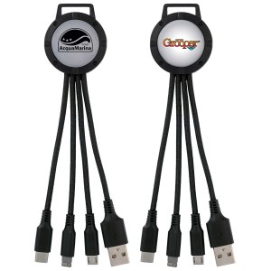 Light Up Two Tone 3-in-1 Charging Cable 1 Light Up Two Tone 3-in-1 Charging Cable 1
