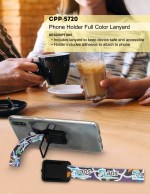 Phone Holder Full Color Lanyard - Lifestyle Phone Holder Full Color Lanyard - Lifestyle