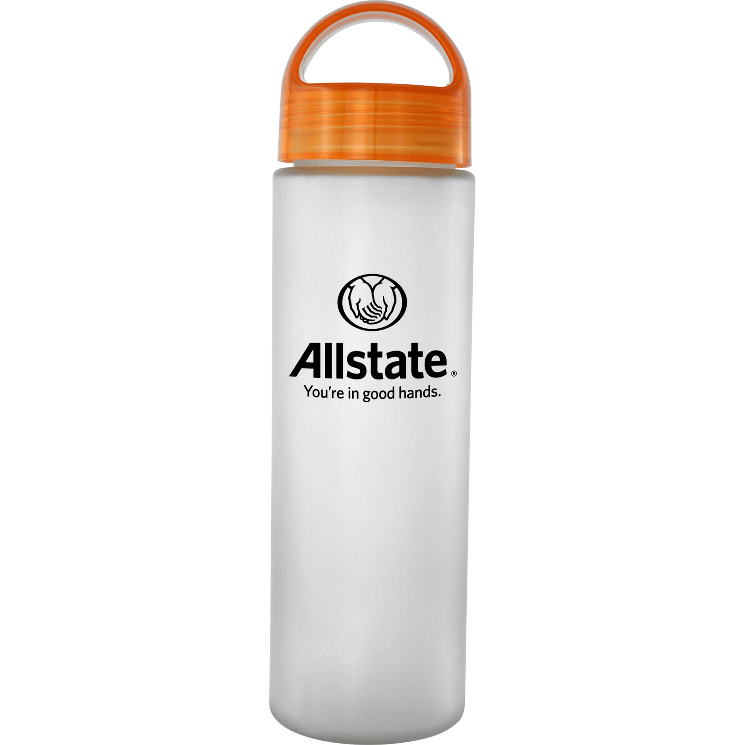 Arch 22 oz. Frosted Glass Bottle 1