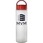 Arch 22 oz. Frosted Glass Bottle - Red Arch 22 oz. Frosted Glass Bottle - Red