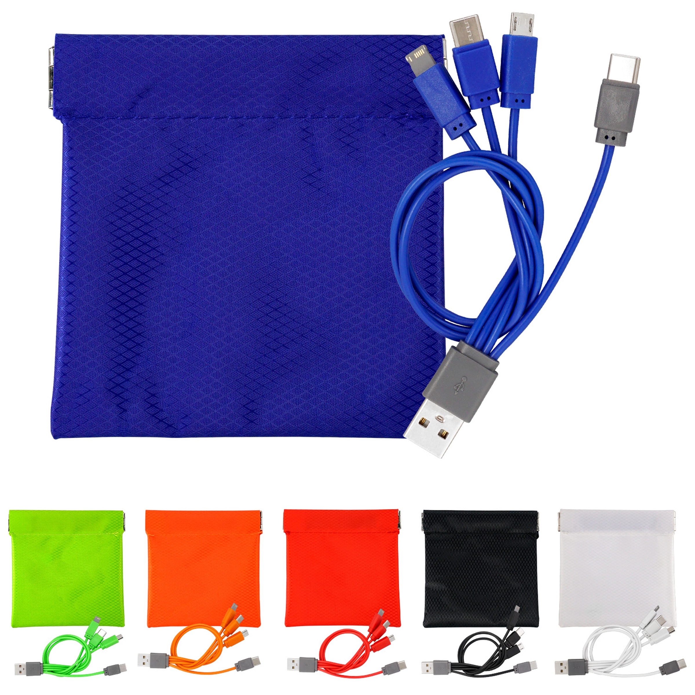 Colorful C to C Cable Pouch 1