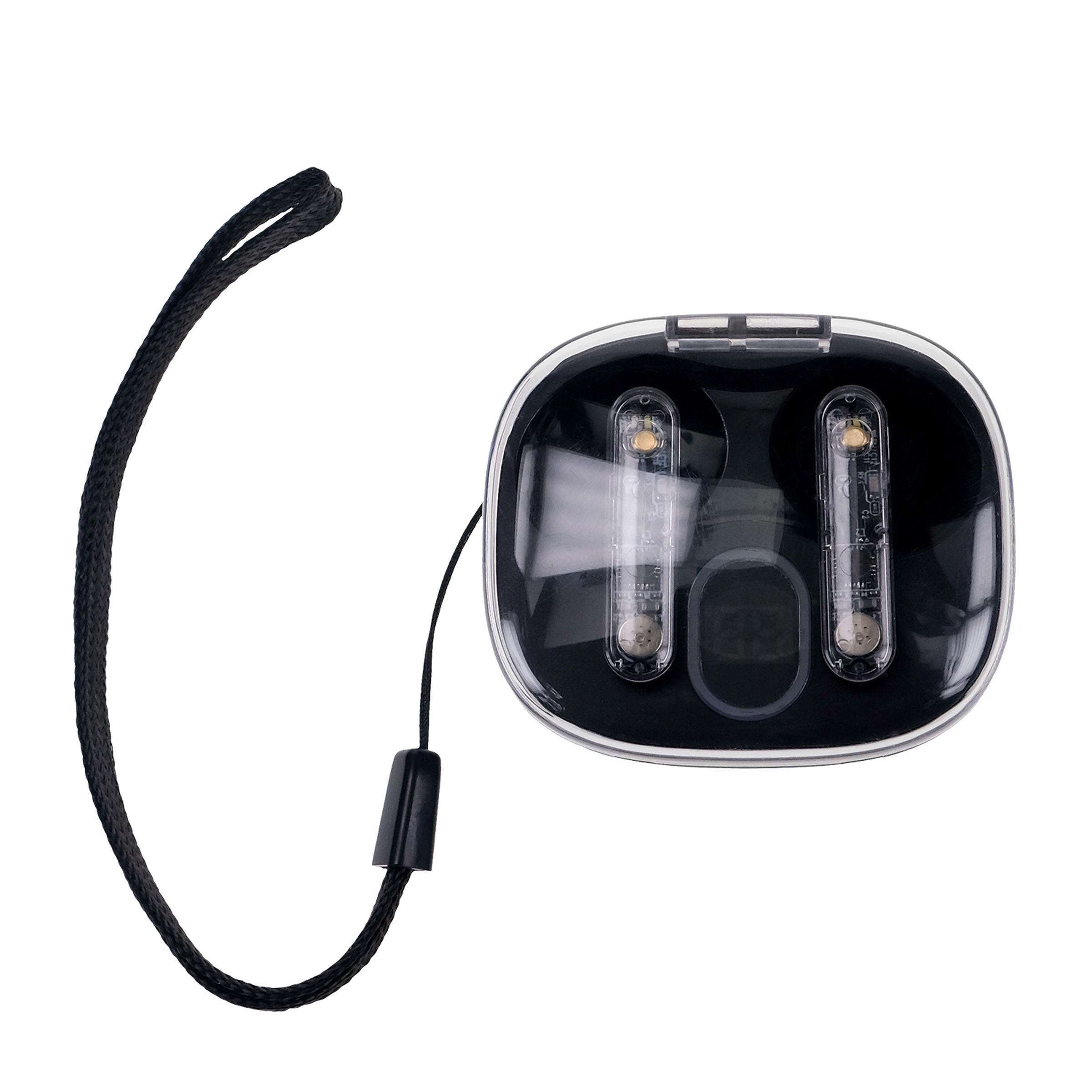 Light Up Display Lanyard Bluetooth Ear Buds 1