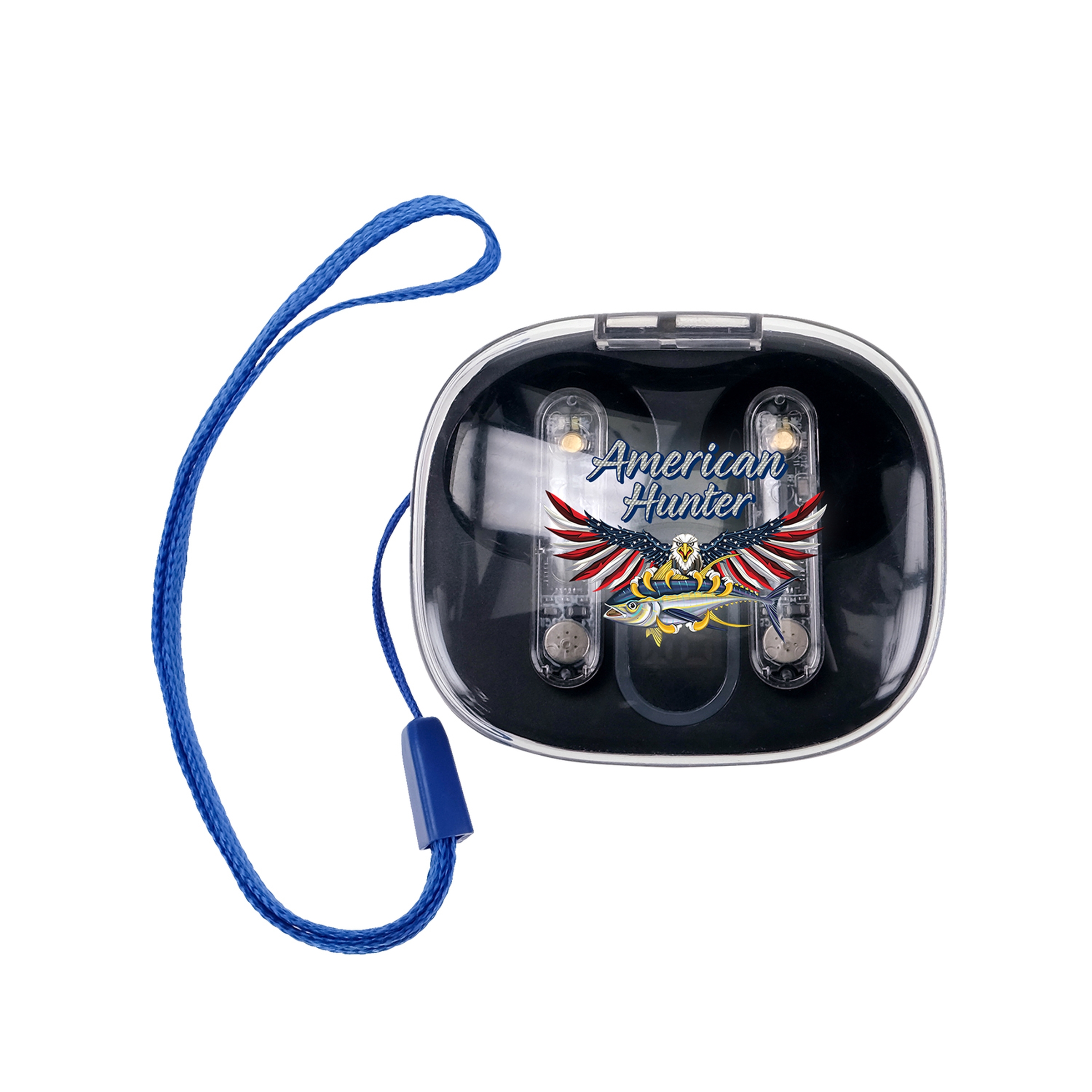 Light Up Display Lanyard Bluetooth Ear Buds 1