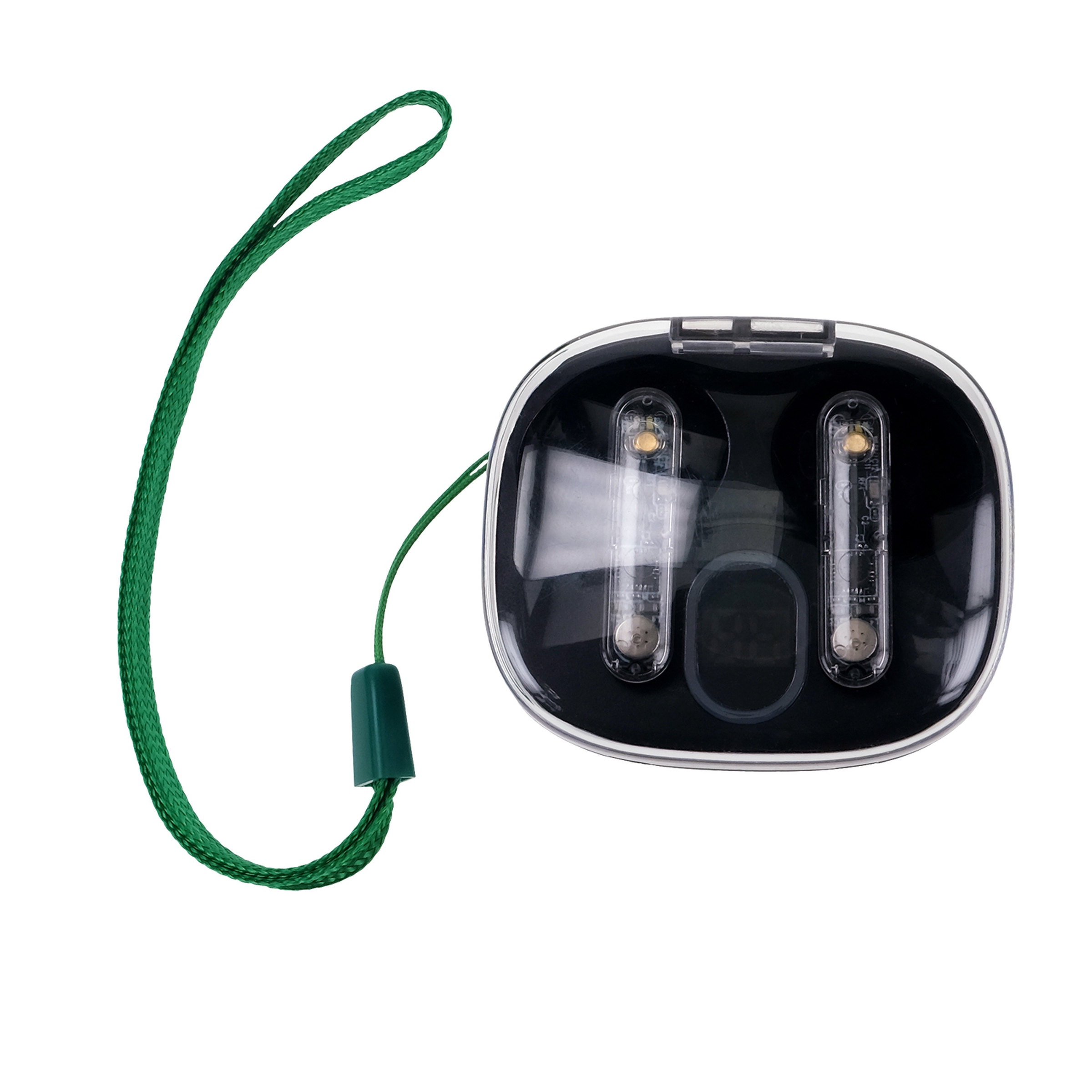 Light Up Display Lanyard Bluetooth Ear Buds 1