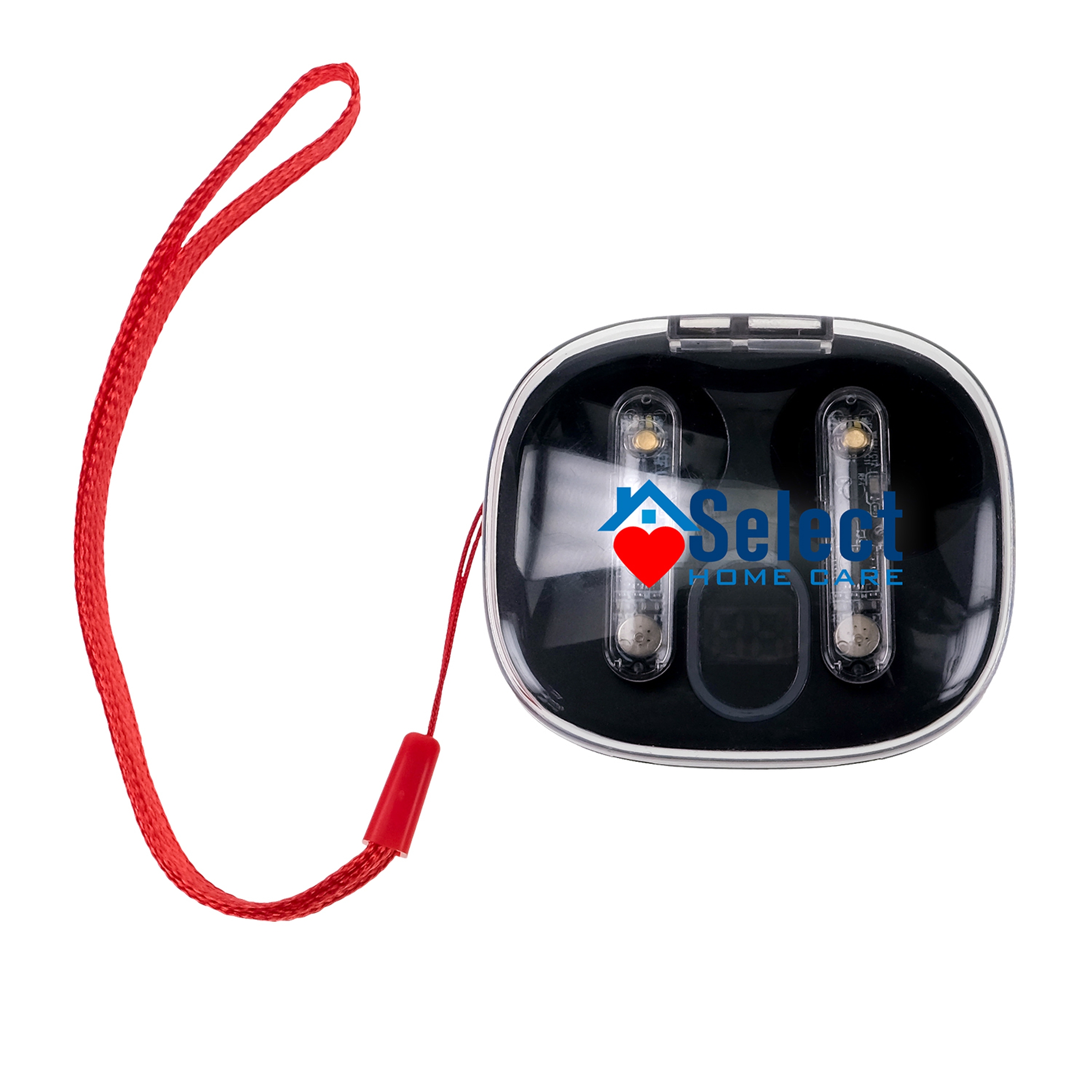 Light Up Display Lanyard Bluetooth Ear Buds 1
