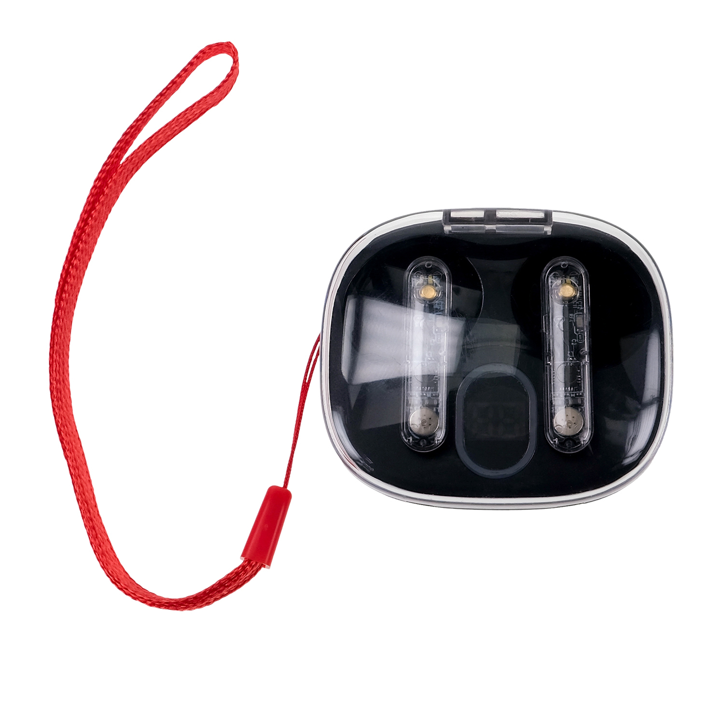 Light Up Display Lanyard Bluetooth Ear Buds 1