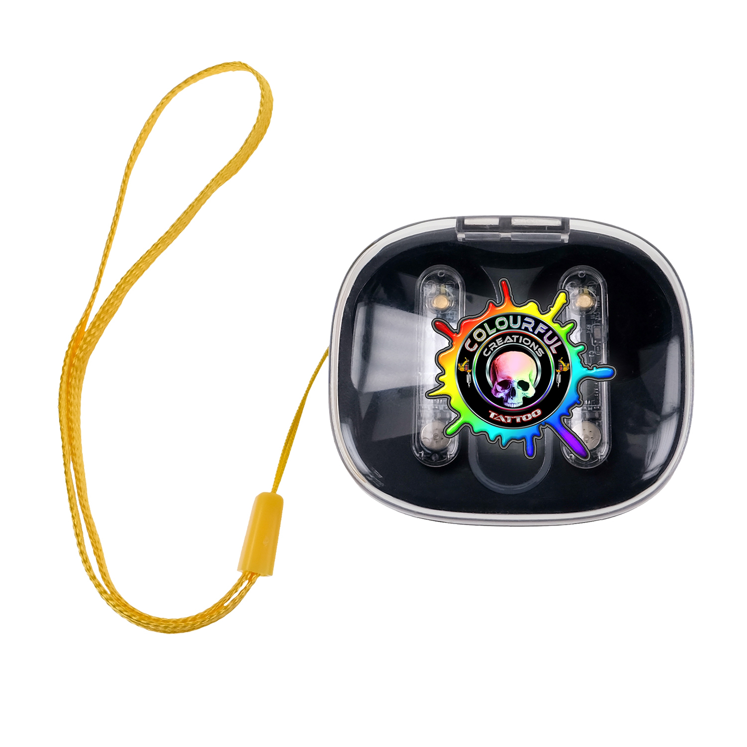 Light Up Display Lanyard Bluetooth Ear Buds 1