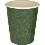 5 oz Full Color Ridge Paper Cup - green 5 oz Full Color Ridge Paper Cup - green