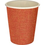 5 oz Full Color Ridge Paper Cup - orange 5 oz Full Color Ridge Paper Cup - orange