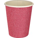 5 oz Full Color Ridge Paper Cup - red 5 oz Full Color Ridge Paper Cup - red