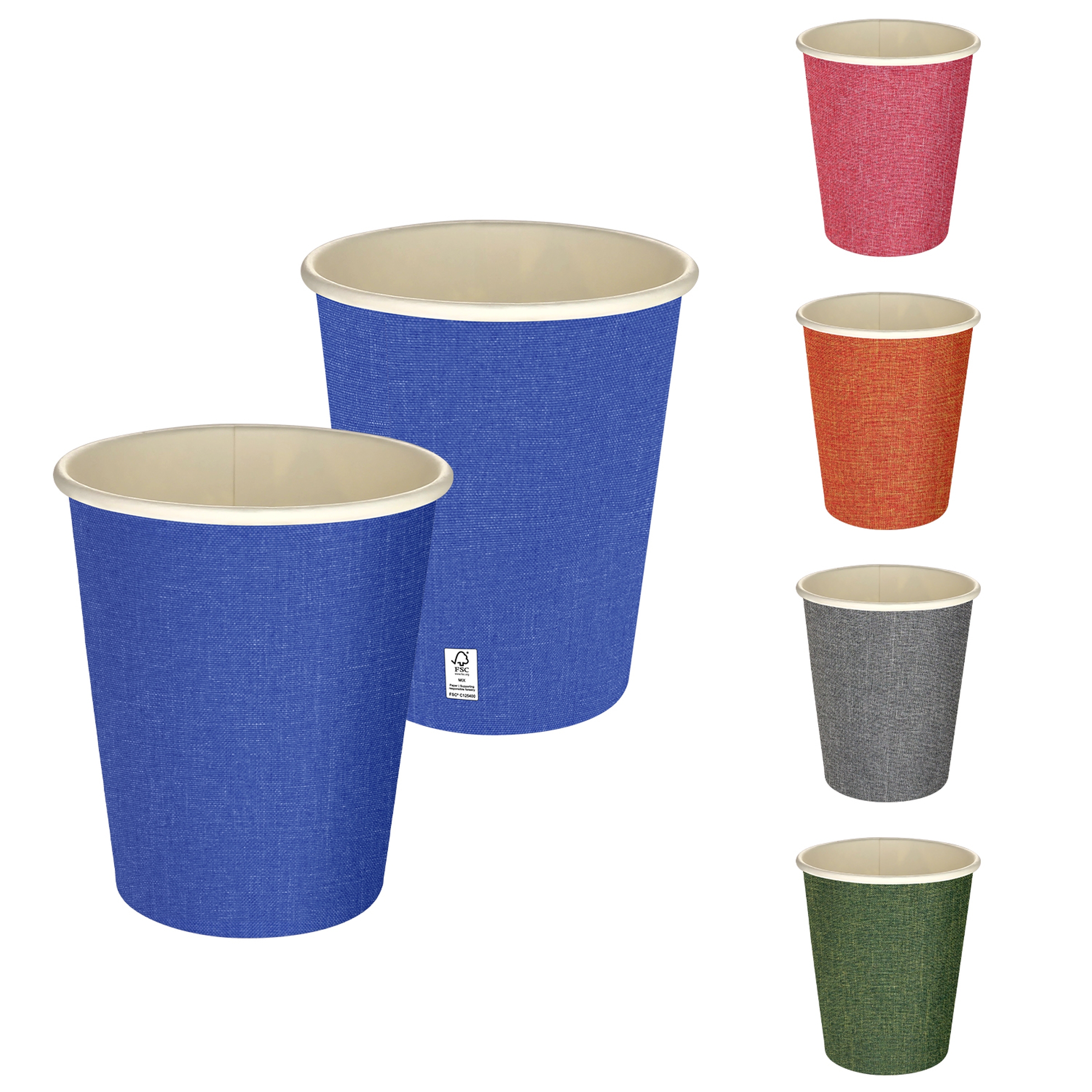 5 oz Full Color Ridge Paper Cup 1