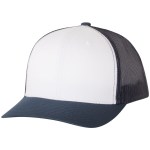 Yupoong Classics® Six-Panel Retro Trucker Cap - Heather Gray/White Yupoong Classics® Six-Panel Retro Trucker Cap - Heather Gray/White