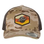 Yupoong Classics® Six-Panel Retro Trucker Cap - Multicam Arid/Brown Yupoong Classics® Six-Panel Retro Trucker Cap - Multicam Arid/Brown