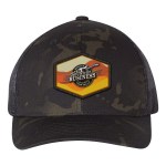Yupoong Classics® Six-Panel Retro Trucker Cap - Multicam Black/Black Yupoong Classics® Six-Panel Retro Trucker Cap - Multicam Black/Black