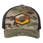 Yupoong Classics® Six-Panel Retro Trucker Cap - Multicam Green/Black Yupoong Classics® Six-Panel Retro Trucker Cap - Multicam Green/Black