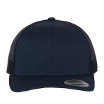 Yupoong Classics® Six-Panel Retro Trucker Cap - Navy Blue Yupoong Classics® Six-Panel Retro Trucker Cap - Navy Blue