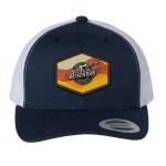 Yupoong Classics® Six-Panel Retro Trucker Cap - Navy/White Yupoong Classics® Six-Panel Retro Trucker Cap - Navy/White