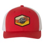 Yupoong Classics® Six-Panel Retro Trucker Cap - red/white Yupoong Classics® Six-Panel Retro Trucker Cap - red/white