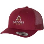 Yupoong Classics® Six-Panel Retro Trucker Cap - Brown/Khaki Brown Yupoong Classics® Six-Panel Retro Trucker Cap - Brown/Khaki Brown
