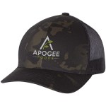 Yupoong Classics® Six-Panel Retro Trucker Cap - Caramel Brown/Black Yupoong Classics® Six-Panel Retro Trucker Cap - Caramel Brown/Black
