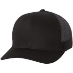 Yupoong Classics® Six-Panel Retro Trucker Cap - Coyote Brown/Black Yupoong Classics® Six-Panel Retro Trucker Cap - Coyote Brown/Black
