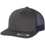 Yupoong Classics® Six-Panel Retro Trucker Cap - Cranberry Red Yupoong Classics® Six-Panel Retro Trucker Cap - Cranberry Red