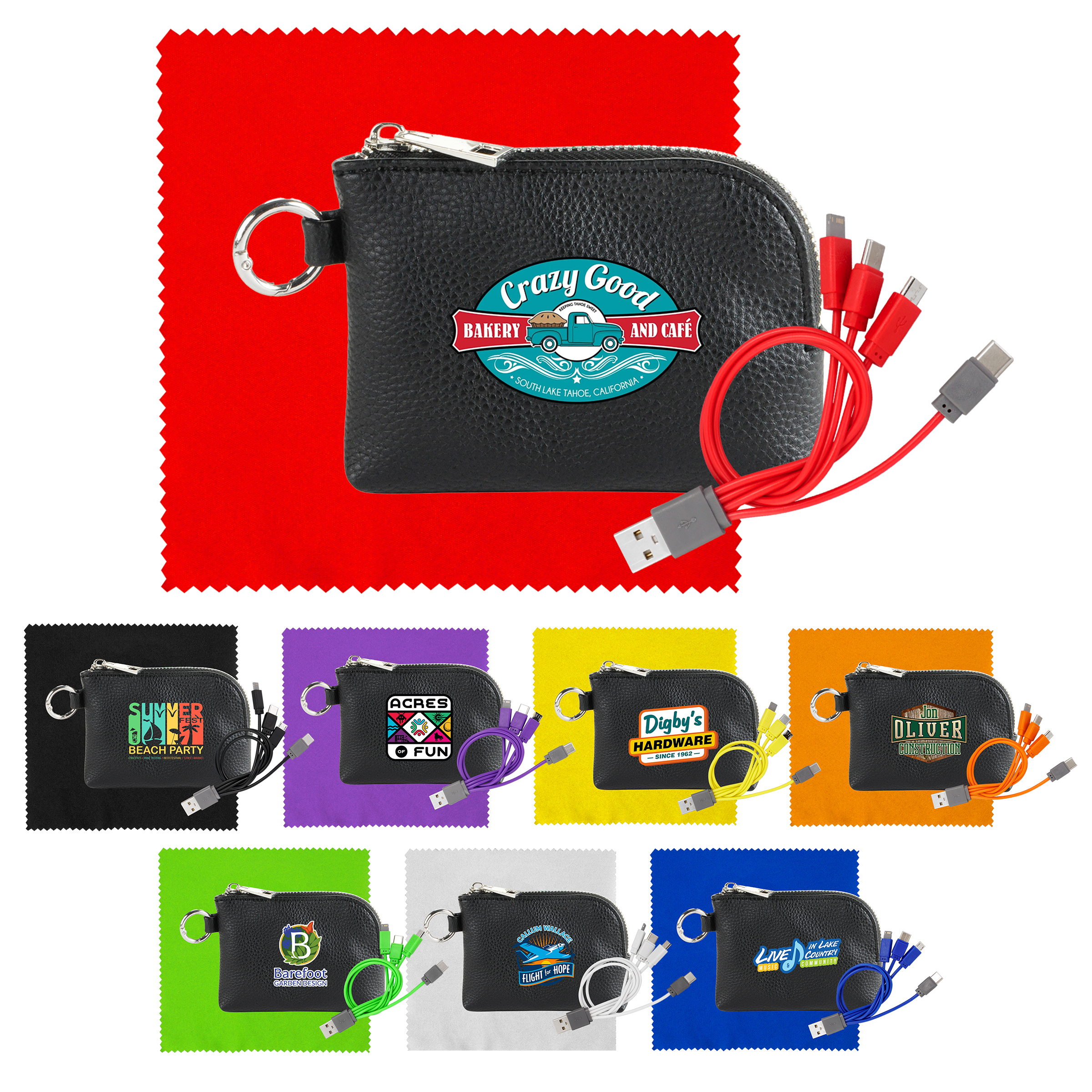 Prestige Zip Around Cable & Cloth Set 1