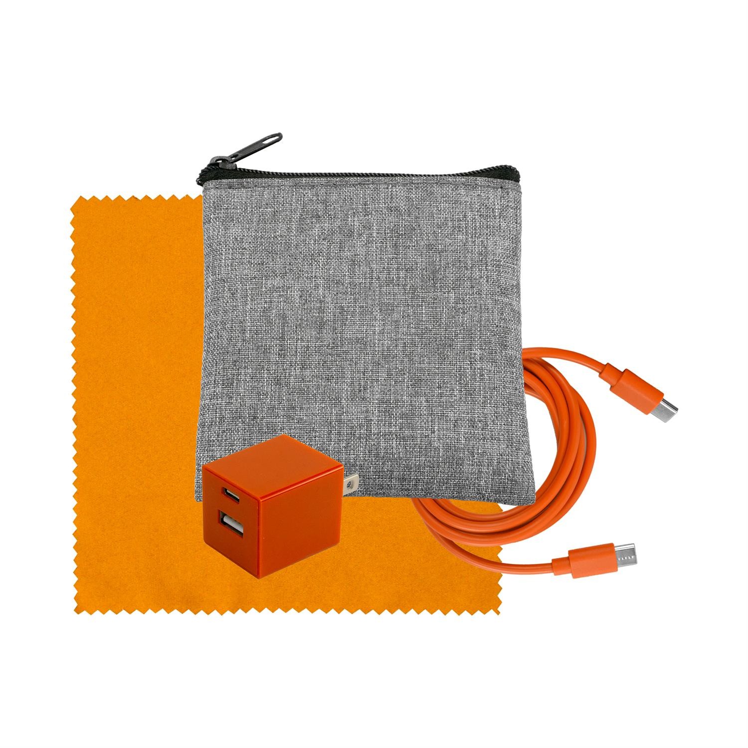 Recycled A+C to C Cable, Wall & Cloth Set 1