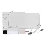 Stretchy Viper Wall, Cable & Cloth Set - White Stretchy Viper Wall, Cable & Cloth Set - White