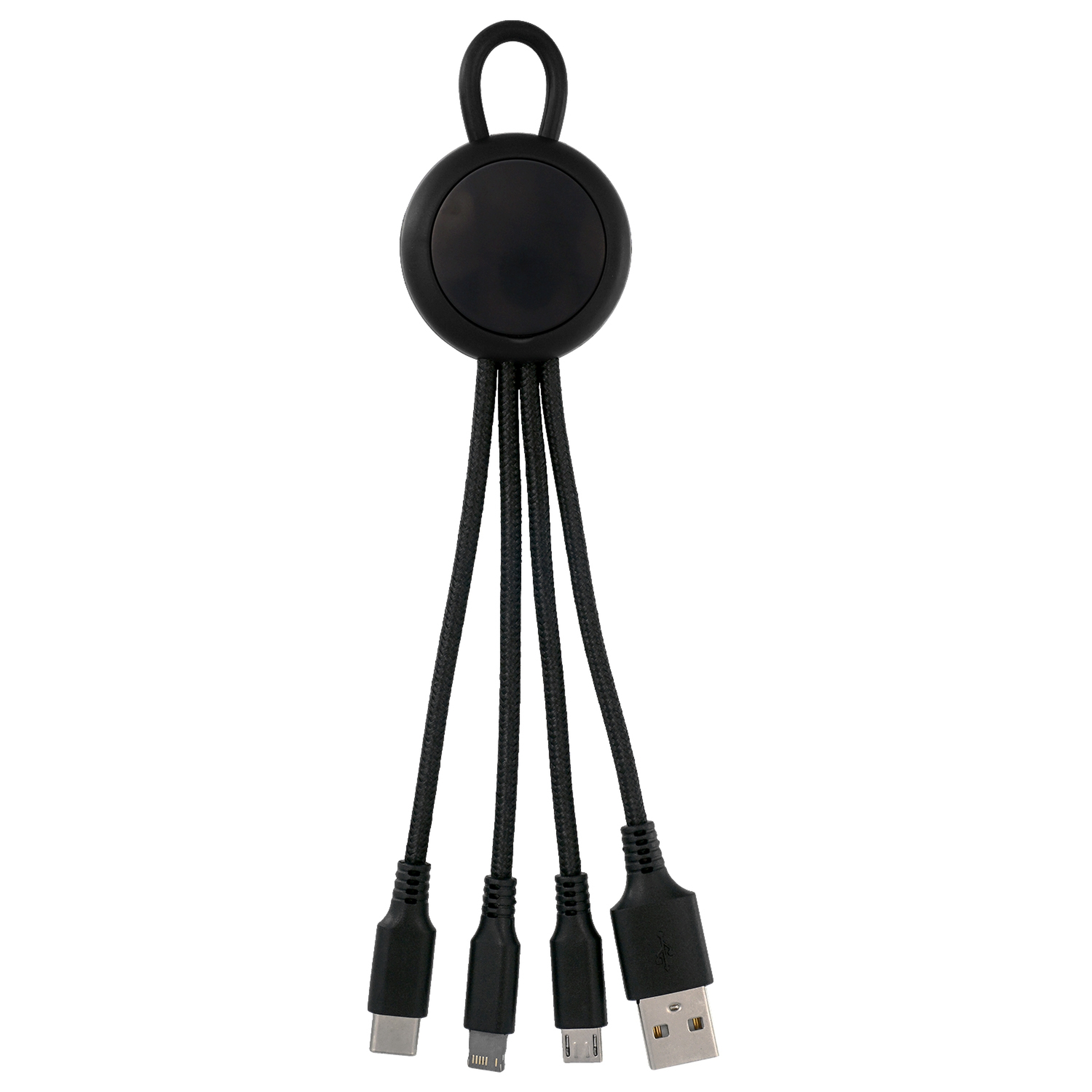 Color Light Up Loop 3-in-1 Charging Cable 1