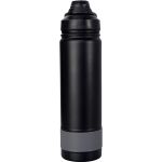 Sip Top 24 oz. Colorful Banded Bottle - Gray-Blank Sip Top 24 oz. Colorful Banded Bottle - Gray-Blank