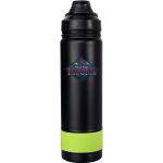 Sip Top 24 oz. Colorful Banded Bottle - Green Sip Top 24 oz. Colorful Banded Bottle - Green