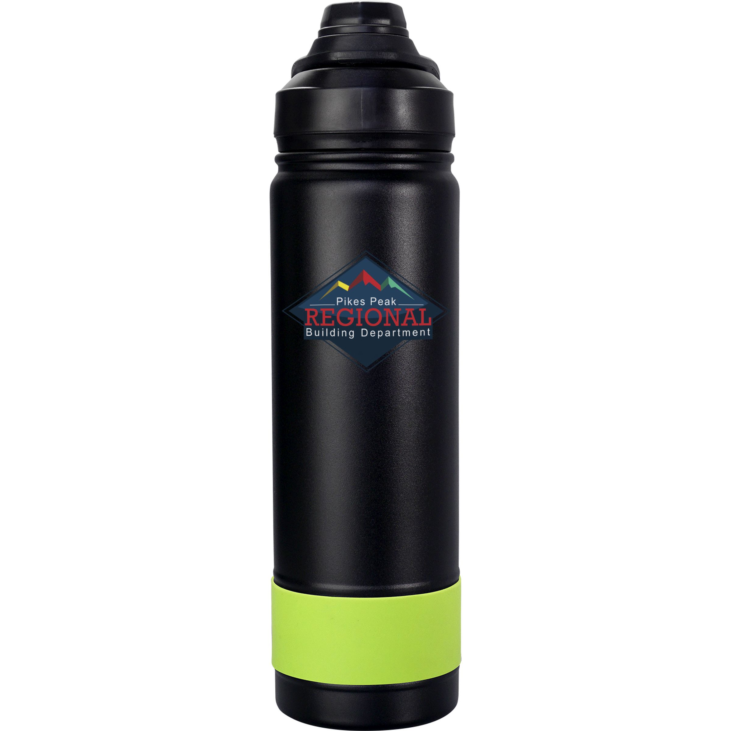 Sip Top 24 oz. Colorful Banded Bottle 1