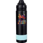 Sip Top 24 oz. Colorful Banded Bottle - Mint Sip Top 24 oz. Colorful Banded Bottle - Mint
