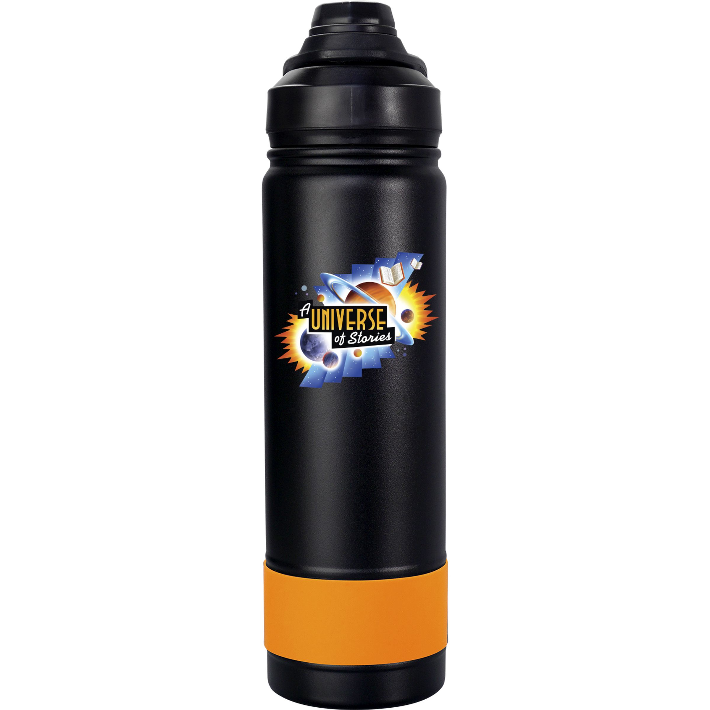 Sip Top 24 oz. Colorful Banded Bottle 1
