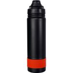 Sip Top 24 oz. Colorful Banded Bottle - Red-Blank Sip Top 24 oz. Colorful Banded Bottle - Red-Blank