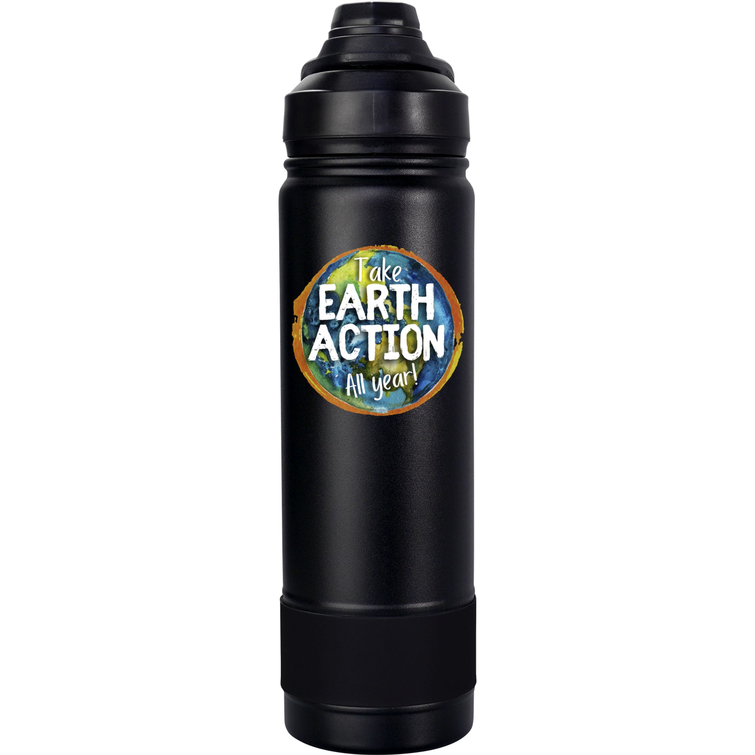 Sip Top 24 oz. Colorful Banded Bottle 1