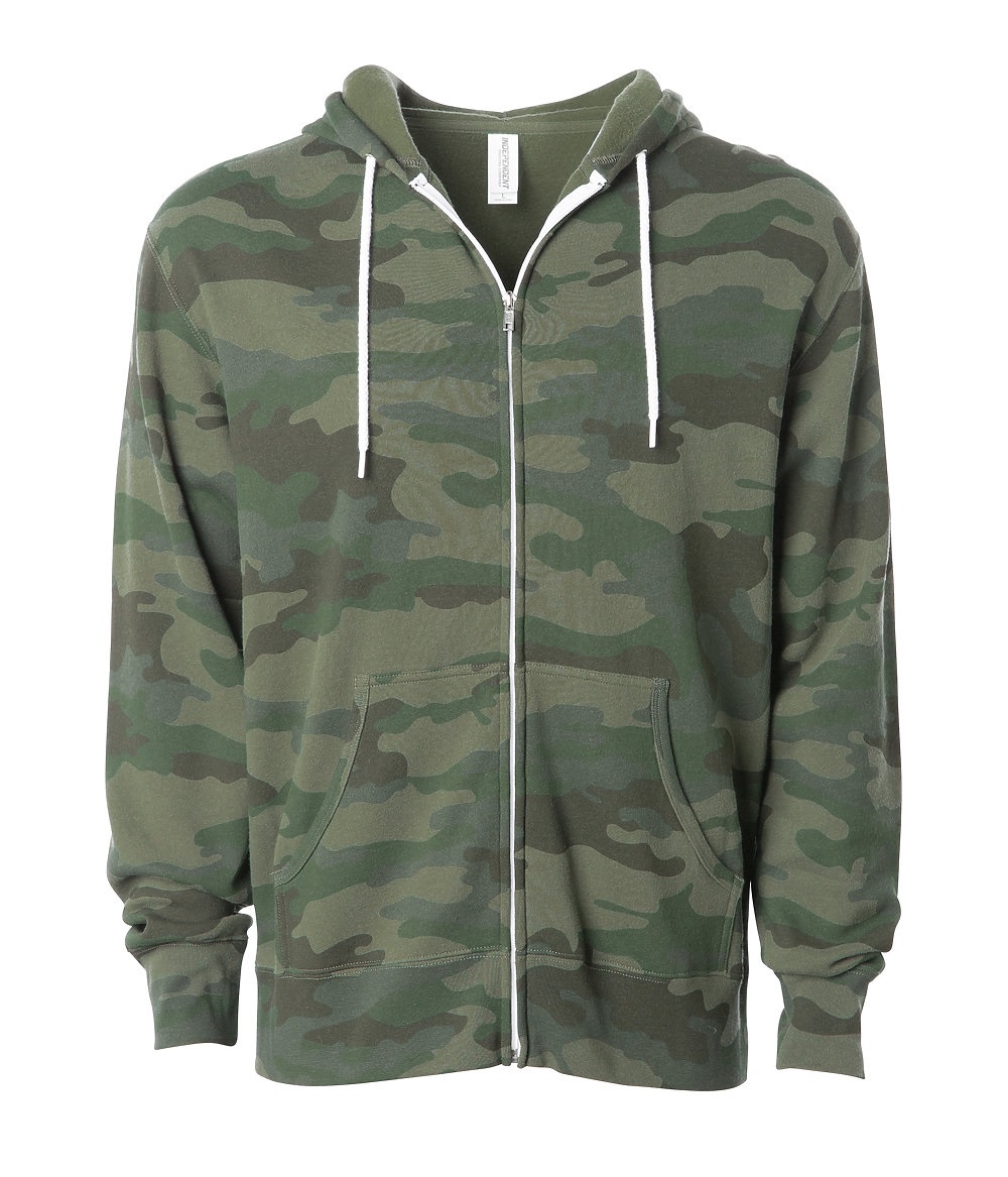 Independent Trading Co® Unisex Full-Zip Hooded Sweatshirt 1